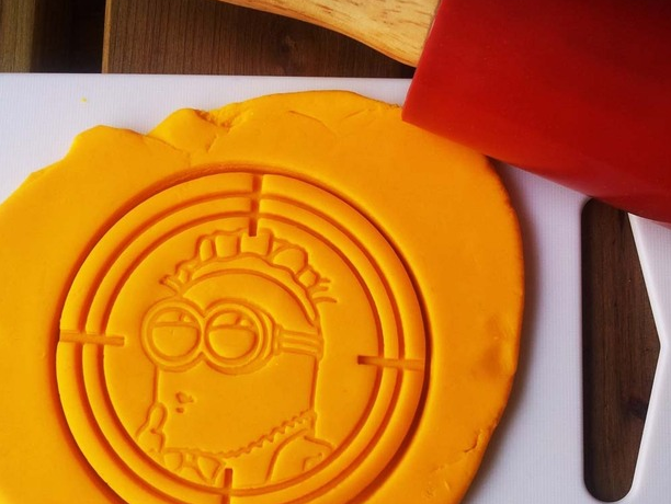 小黄人饼干模具3D打印模型