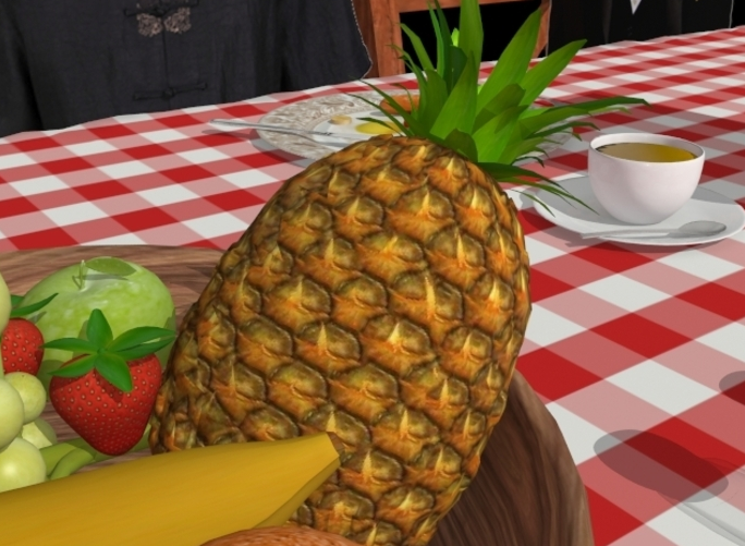 菠萝3D打印模型