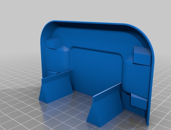 垃圾桶3D打印模型