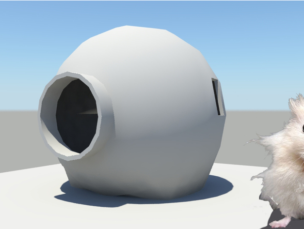 仓鼠冰屋3D打印模型