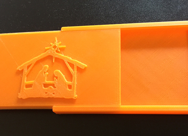礼物卡收纳箱3D打印模型