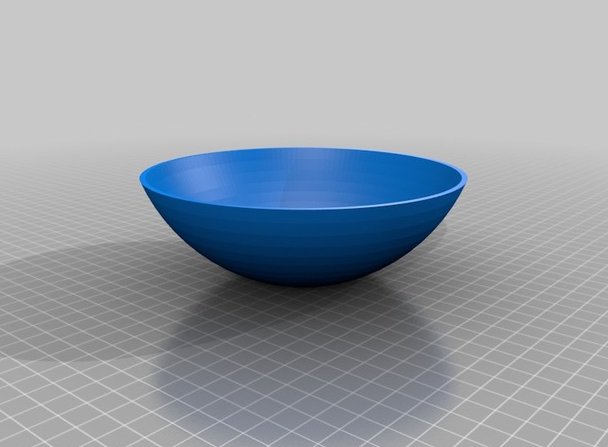 大口碗3D打印模型