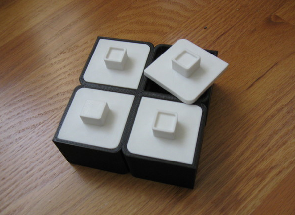 四物箱3D打印模型