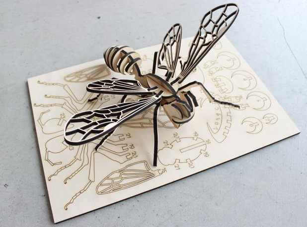 蜜蜂3D打印模型