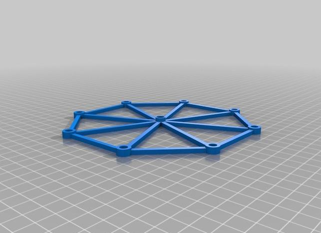 摩天轮3D打印模型
