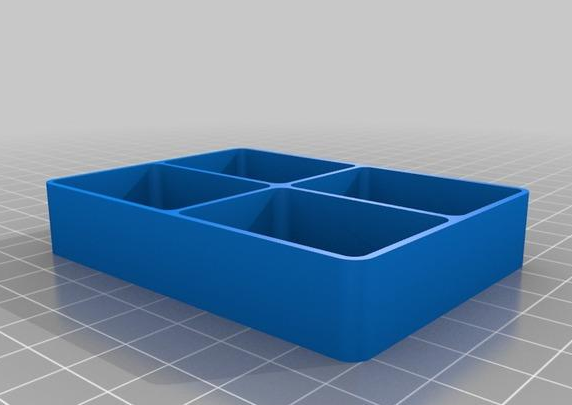 零件盘抽屉3D打印模型