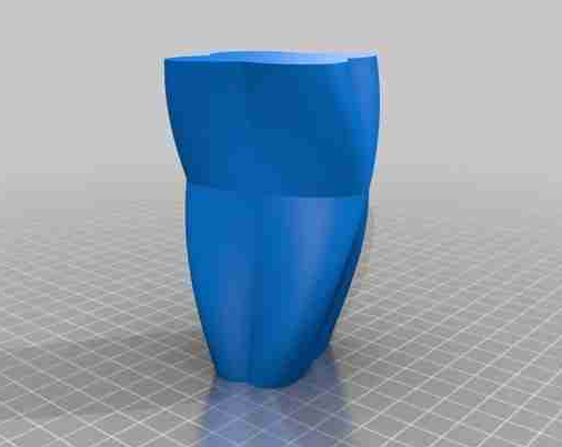 装饰性花瓶3D打印模型