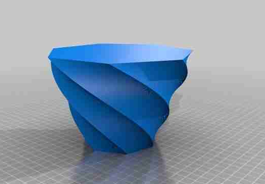 装饰性花瓶3D打印模型