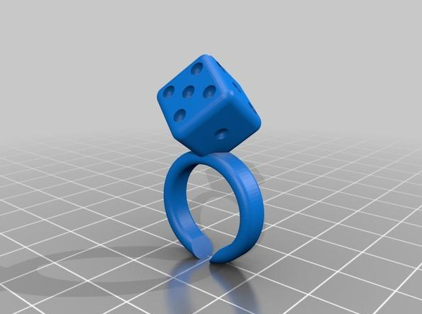 多样戒指3D打印模型