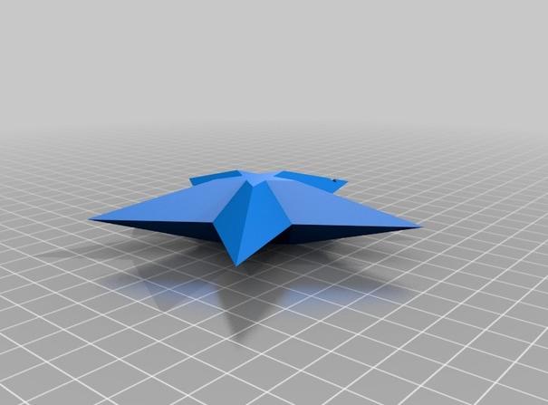 五角星3D打印模型