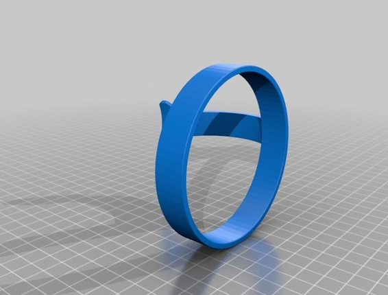 纸杯手柄3D打印模型