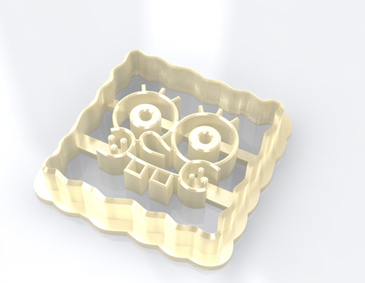 海绵模具3D打印模型