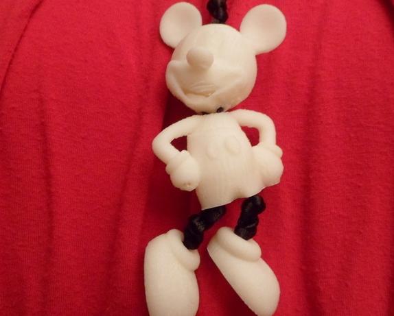 米老鼠项链3D打印模型