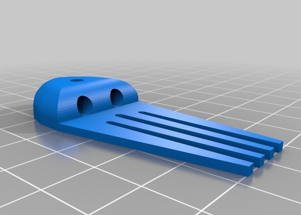 寿司叉3D打印模型