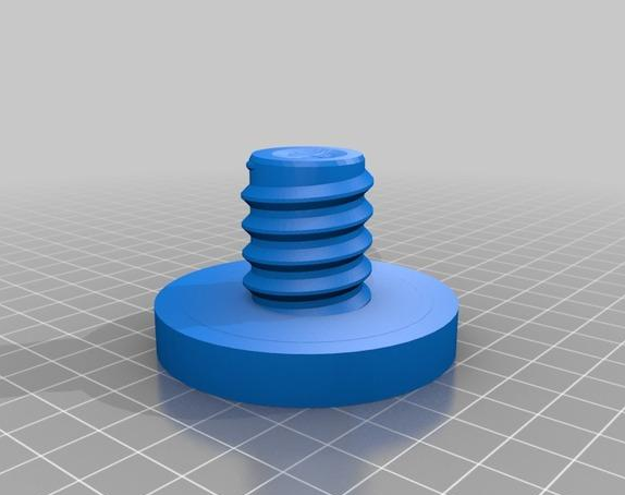 螺母式破碎机3D打印模型