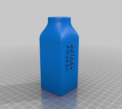 调味瓶和调味架3D打印模型