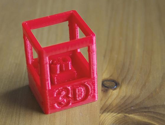 树莓色徽章3D打印模型