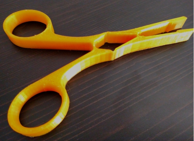 手工剪刀3D打印模型