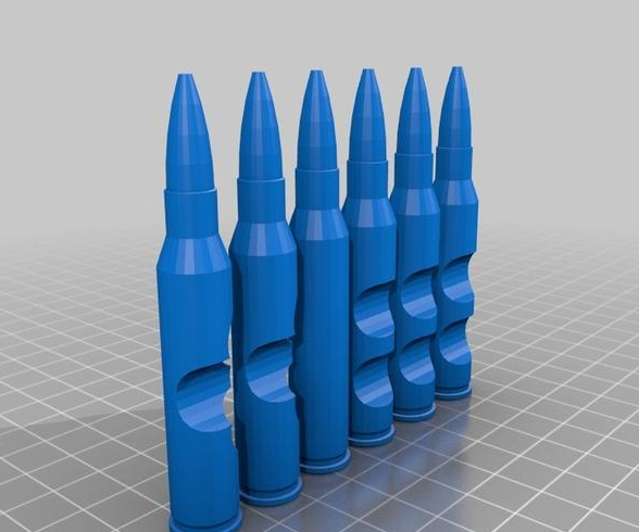 子弹模型3D打印模型