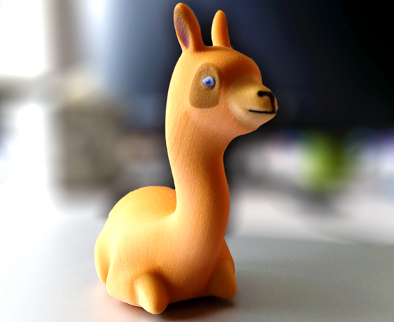 可爱骆驼3D打印模型
