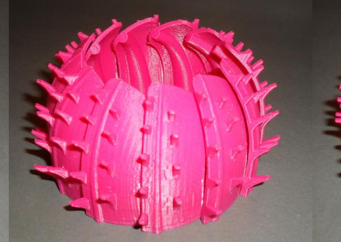 海胆3D打印模型