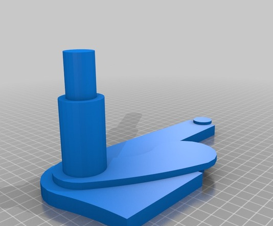 彩色桌子3D打印模型
