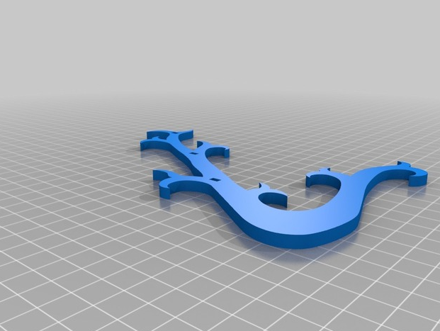 耳环收纳架3D打印模型