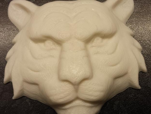 虎头3D打印模型