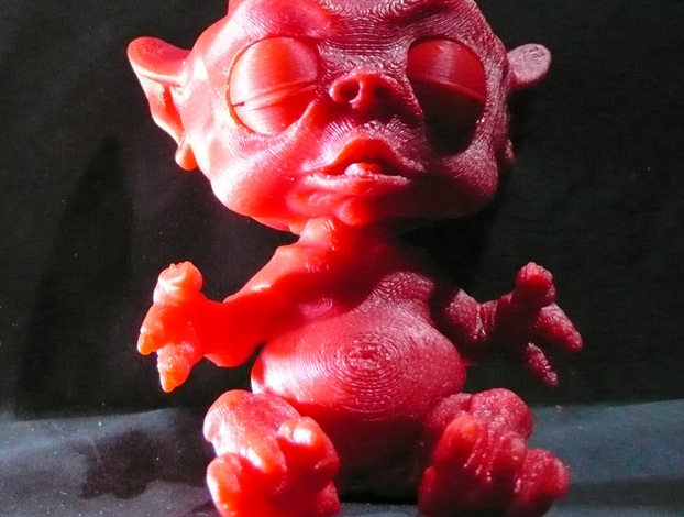 小恶魔3D打印模型