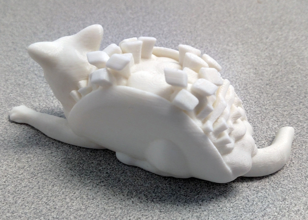 踏科怪兽3D打印模型