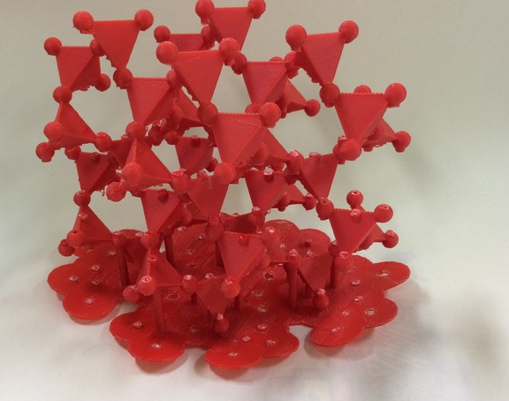 石英原子模型3D打印模型