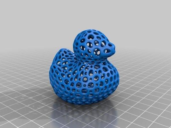 小黄鸭3D打印模型