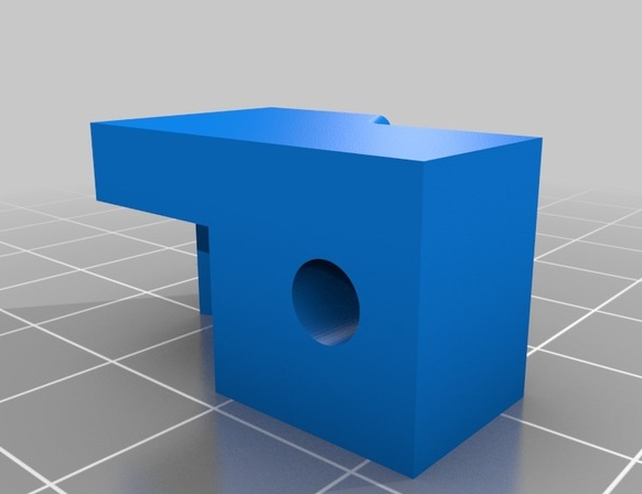 滑动门锁3D打印模型
