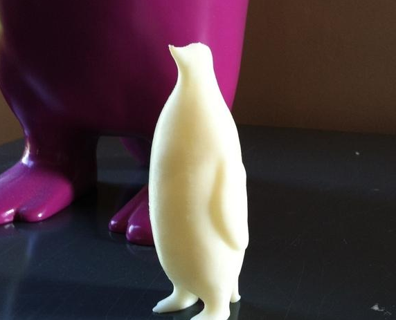 呆萌企鹅3D打印模型