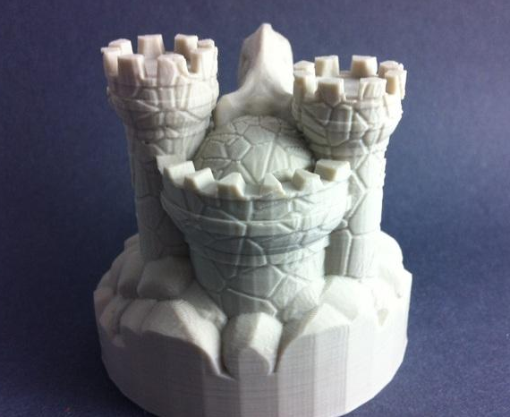 幻想城堡模型3D打印模型