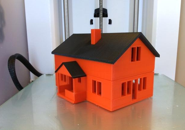 瑞典农场房子模型3D打印模型