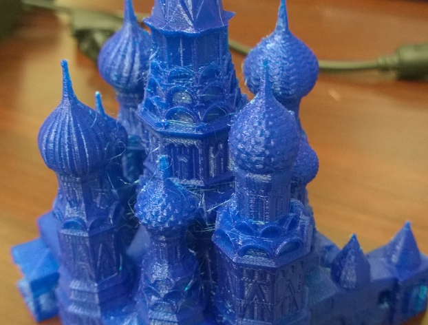 圣巴索大教堂3D打印模型