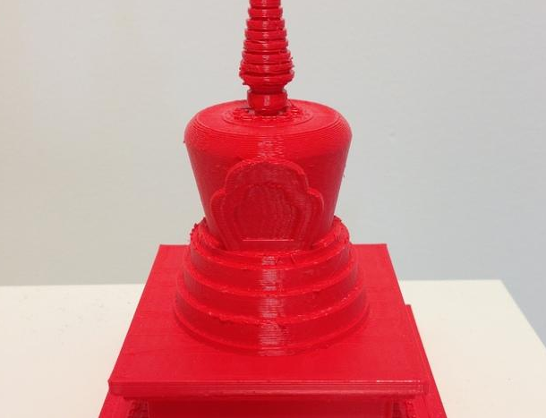 藏式佛塔3D打印模型