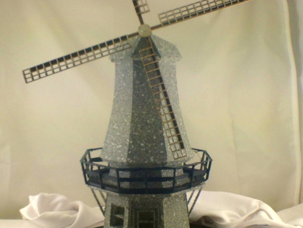 荷兰风车3D打印模型