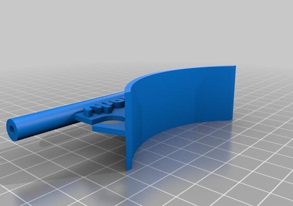 火箭车3D打印模型