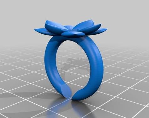 戒指3D打印模型