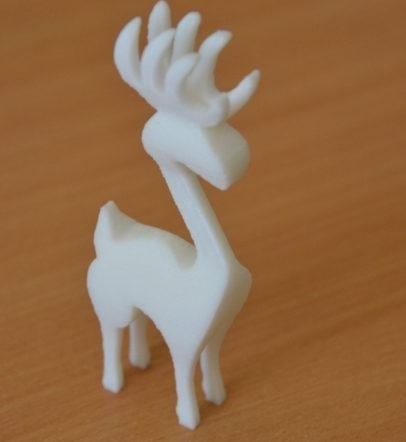 麋鹿3D打印模型