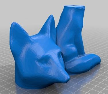 泡泡狐3D打印模型