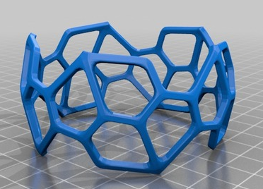 五角手环3D打印模型