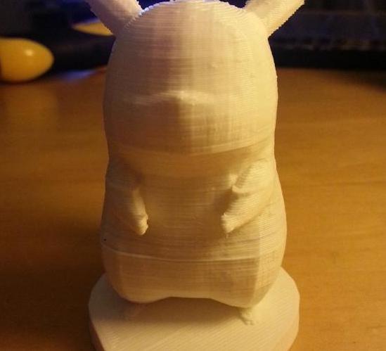 神奇宝贝皮卡丘3D打印模型