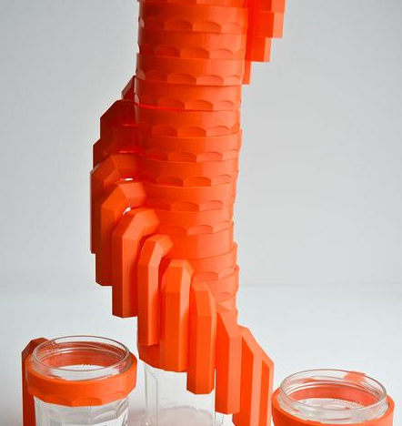 玻璃杯手柄3D打印模型