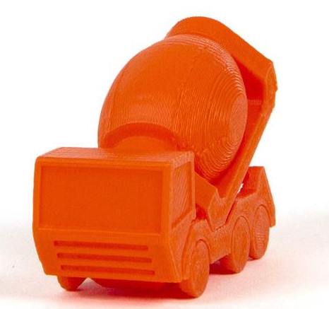 水泥车3D打印模型