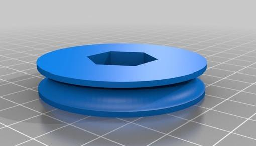 轮滑螺母3D打印模型
