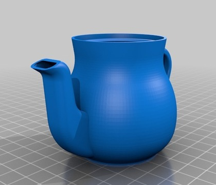 茶具3D打印模型