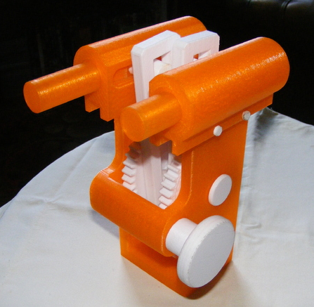 发动机3D打印模型